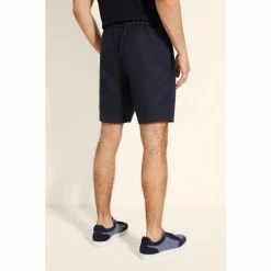 Moss Bros Moss Navy Blue Linen Causal Short -Moss Bros shop unnamed file 1924