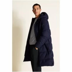 Moss Bros Moss Blue Tailored Fit Raincoat 9 Moss Bros Moss Blue Tailored Fit Raincoat -Moss Bros shop unnamed file 1946
