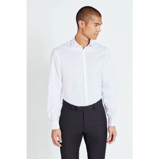 unnamed-file-20.jpg Moss Bros Moss Skinny Fit White Double Cuff Stretch Shirt -Moss Bros shop unnamed file 20