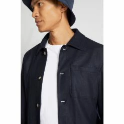 Moss Bros Moss Navy Shacket -Moss Bros shop unnamed file 202