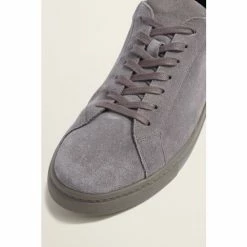 Moss Bros Moss Roma Grey Suede Trainers -Moss Bros shop unnamed file 2042
