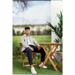 Moss Bros Moss Putty Chore Overshirt