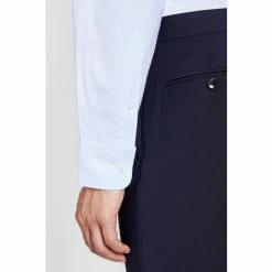Moss Bros Moss Tailored Fit Skytwill Zero Iron Shirt 8 Moss Bros Moss Tailored Fit Skytwill Zero Iron Shirt -Moss Bros shop unnamed file 343