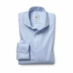 Moss Bros Moss Tailored Fit Skytwill Zero Iron Shirt 11 Moss Bros Moss Tailored Fit Skytwill Zero Iron Shirt -Moss Bros shop unnamed file 346