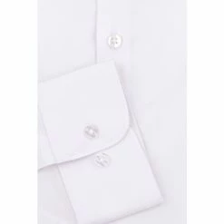 Moss Bros Moss Extra Slim Fit White Single Cuff Stretch Shirt -Moss Bros shop unnamed file 36