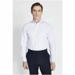 Moss Bros Tailored Fit Lilac Purple Oxford Shirt 7 Moss Bros Tailored Fit Lilac Purple Oxford Shirt -Moss Bros shop unnamed file 438