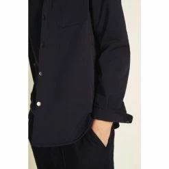 Moss Bros Moss Navy Shacket -Moss Bros shop unnamed file 484