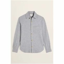 Moss Bros Moss Light Grey Shacket -Moss Bros shop unnamed file 498