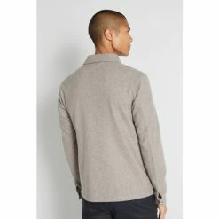 Alternative view of Moss Bros Moss Oatmeal Shacket