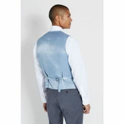 Moss Bros Moss Tailored Fit Grey Twill Suit: Waistcoat 8 Moss Bros Moss Tailored Fit Grey Twill Suit: Waistcoat -Moss Bros shop unnamed file 593