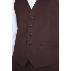 Moss Bros Tailored Fit Fig Flannel Suit: Waistcoat 2 Moss Bros Tailored Fit Fig Flannel Suit: Waistcoat -Moss Bros shop unnamed file 617