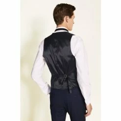 Moss Bros Moss Blue Slim Fit Dresswear Suit: Waistcoat 6 Moss Bros Moss Blue Slim Fit Dresswear Suit: Waistcoat -Moss Bros shop unnamed file 786
