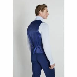 Moss Bros Tailored Fit Royal Blue Suit: Waistcoat 7 Moss Bros Tailored Fit Royal Blue Suit: Waistcoat -Moss Bros shop unnamed file 838
