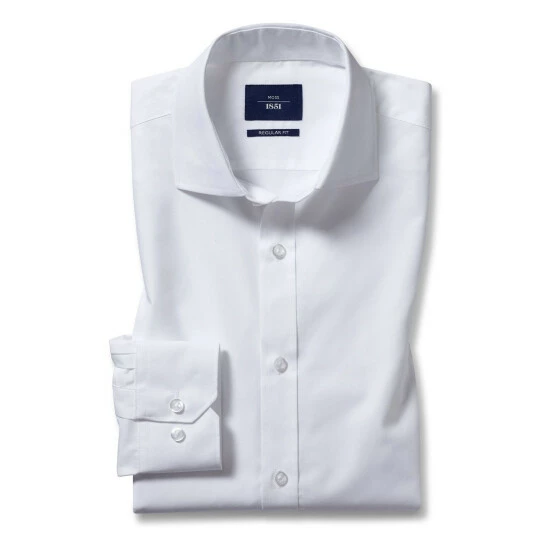 unnamed-file-84.jpg Moss Bros Moss Regular Fit White Poplin Shirt -Moss Bros shop unnamed file 84