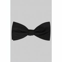 Moss Bros Moss Black Silk Bow Tie