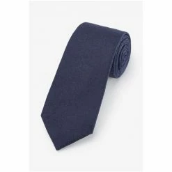Moss Bros Moss Navy Floral Swirl Tie -Moss Bros shop unnamed file 964