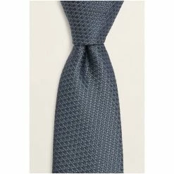 Moss Bros Blue Teal Textured Tie -Moss Bros shop unnamed file 973